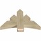 Ekena Millwork Alberta Rough Sawn Timber Gable Bracket, Douglas Fir, 36"W x 24"H x 4"D x 6"F, 16/12 Pitch GBW036X24X0406ALB00RDF - alternate 4